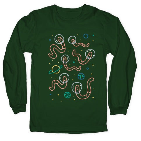 Worms In Space Longsleeve Tee